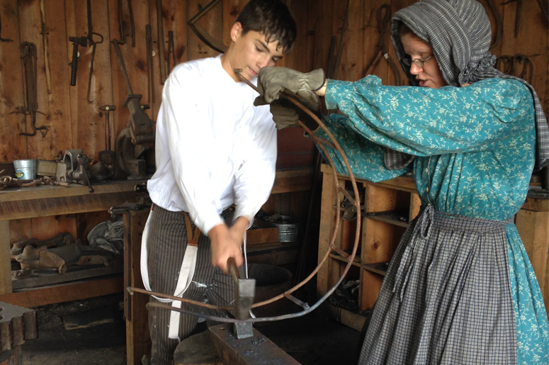 Blacksmith Youth volunteer